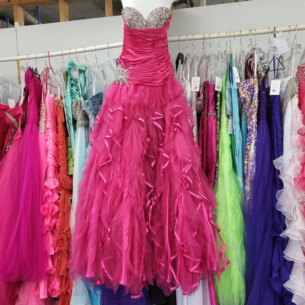 Ribbon Prom Dress by MacDuggal